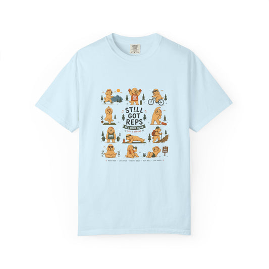 Still Got Reps Bear T-Shirt — Funny Workout Camping Graphic Tee