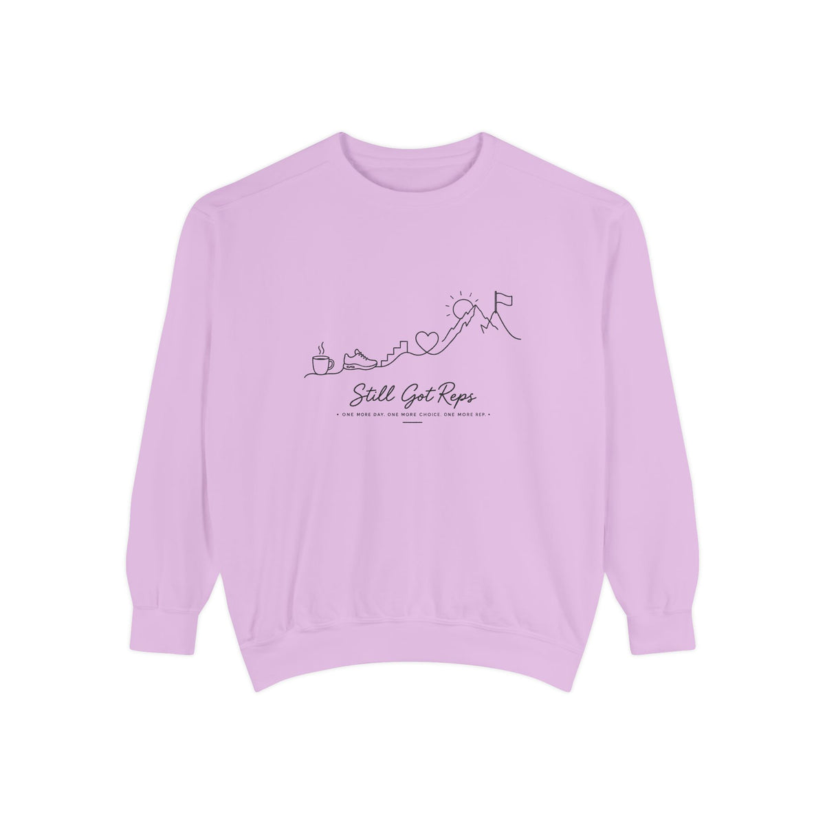 Athletic Longevity Pullover | Still Got Reps Graphic Sweatshirt | Active Aging Top
