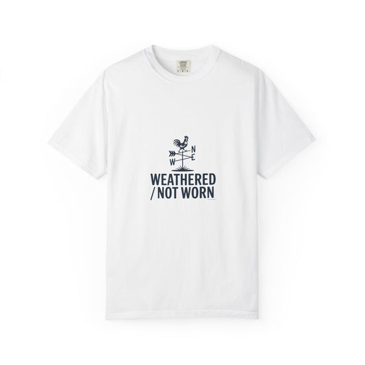 Weathered Not Worn T-Shirt — Nautical Weathervane Graphic