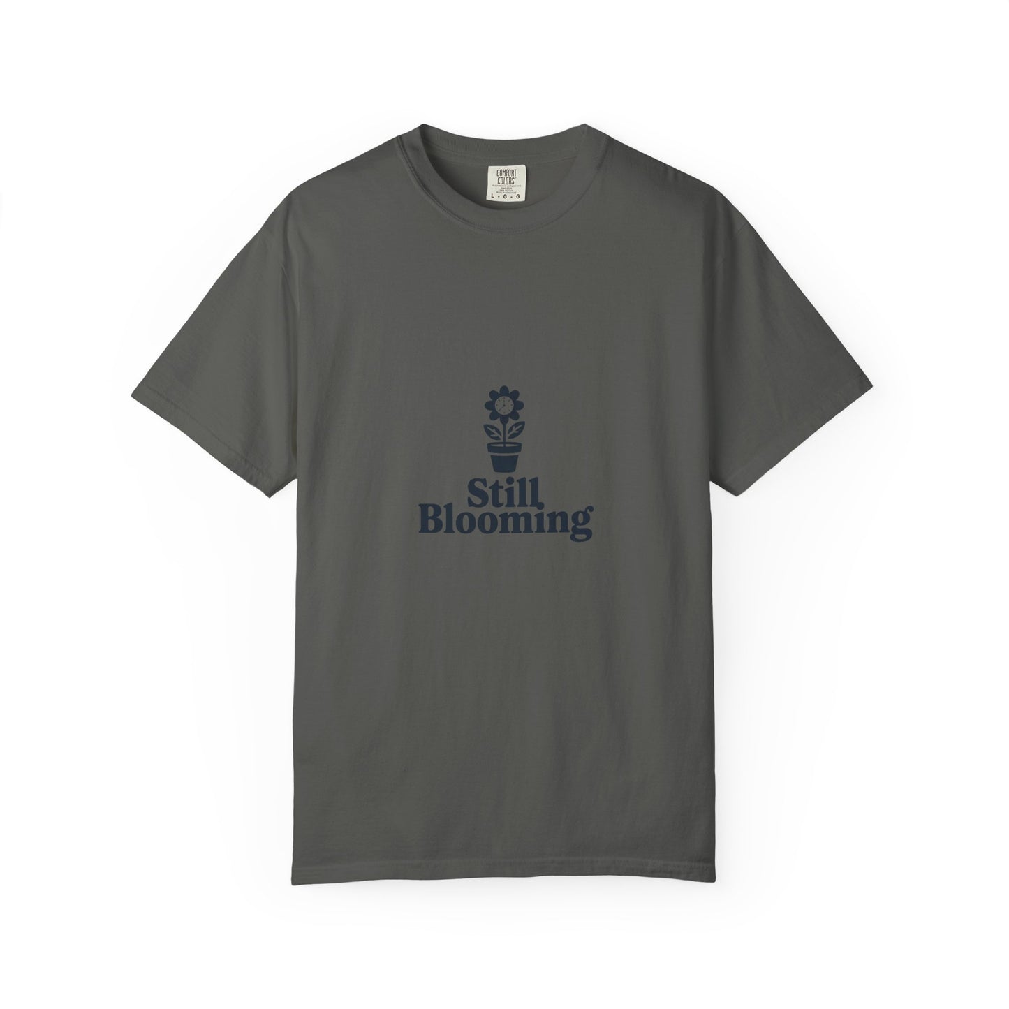 Still Blooming T-Shirt — Floral Potted Plant Tee