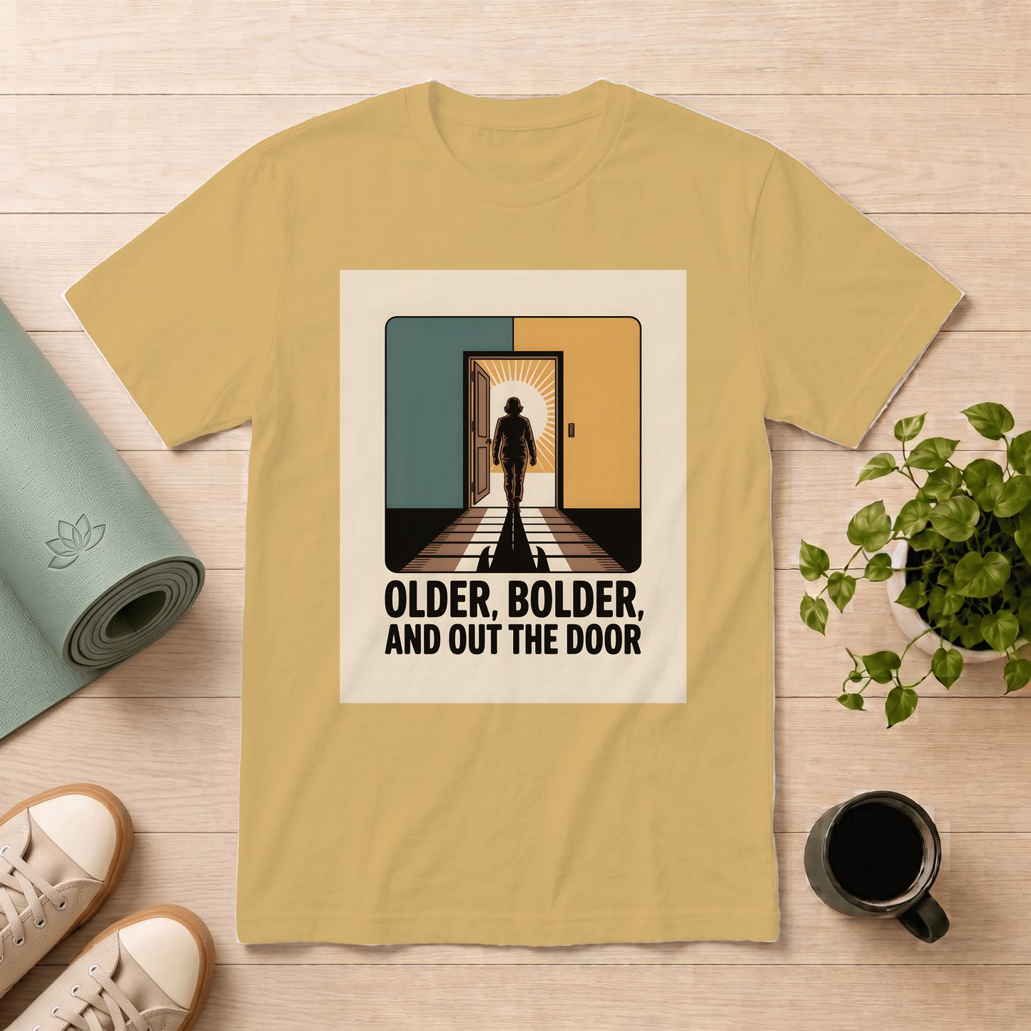 Copy of Vintage 'Older, Bolder, And Out The Door' T-Shirt