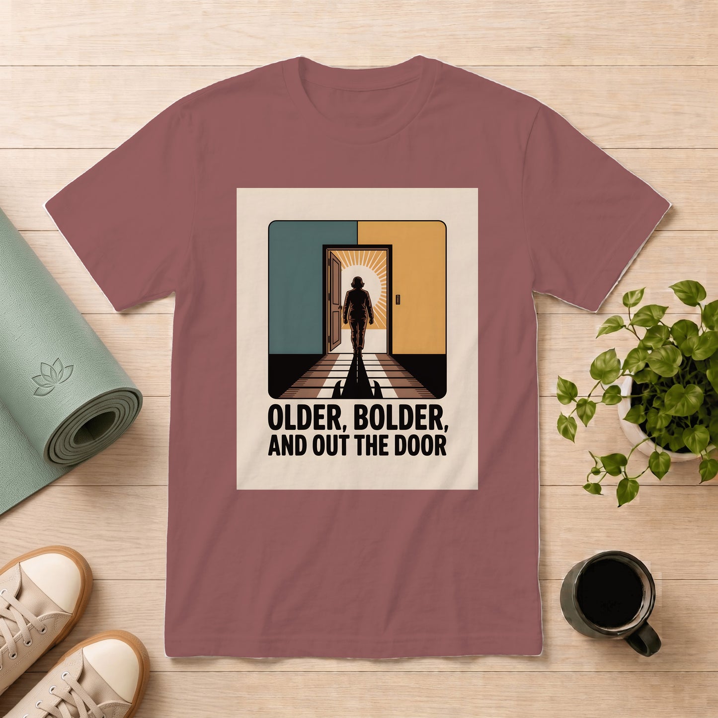 Copy of Vintage 'Older, Bolder, And Out The Door' T-Shirt