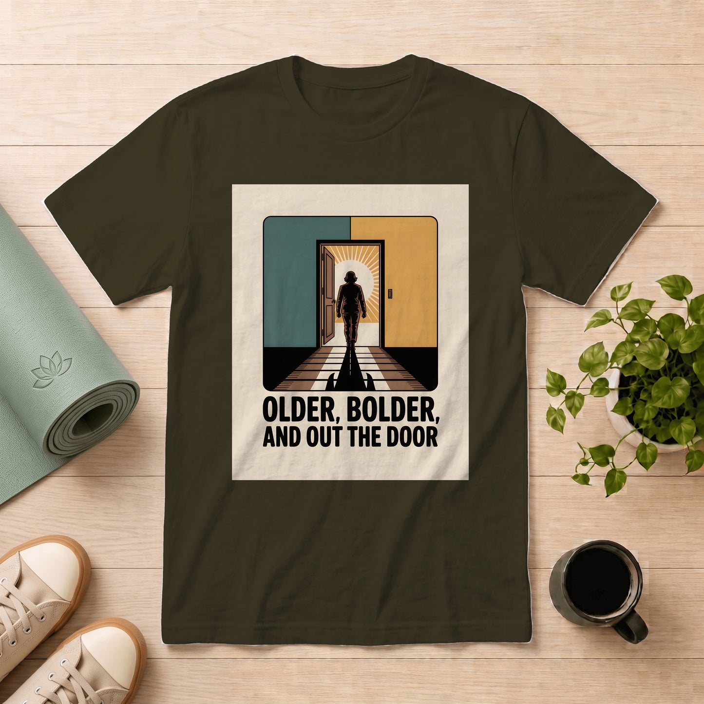Copy of Vintage 'Older, Bolder, And Out The Door' T-Shirt