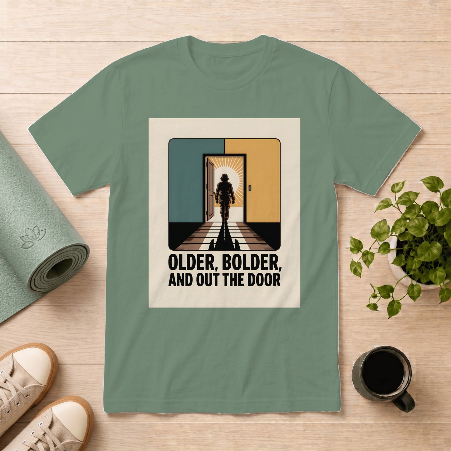 Copy of Vintage 'Older, Bolder, And Out The Door' T-Shirt