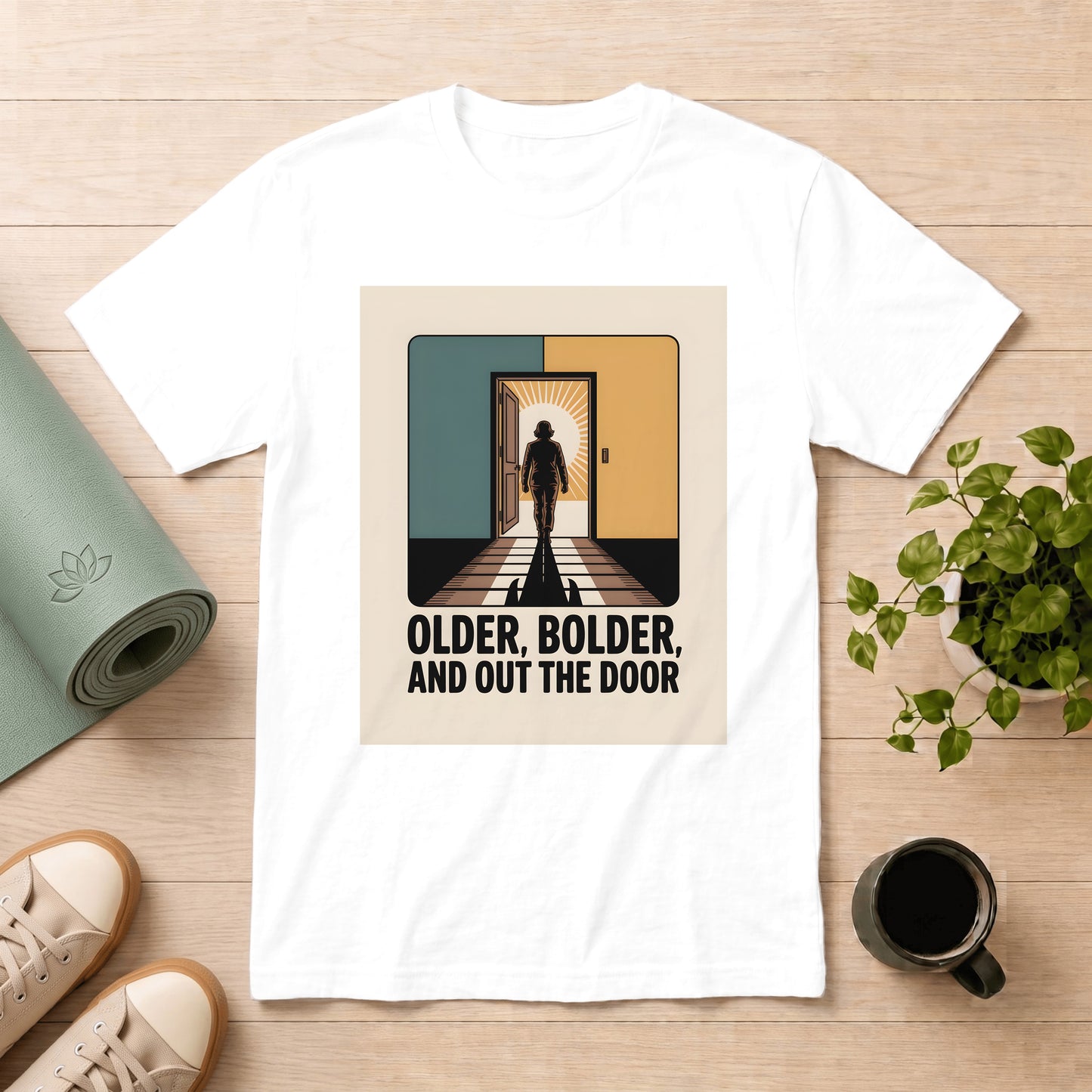 Copy of Vintage 'Older, Bolder, And Out The Door' T-Shirt