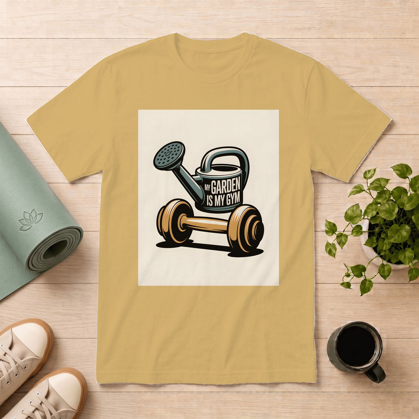 Garden Is My Gym T-Shirt — Gardening Workout Tee