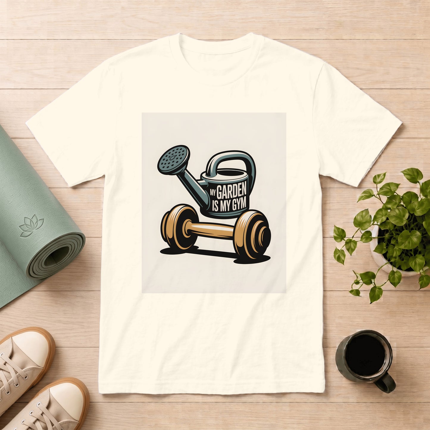Garden Is My Gym T-Shirt — Gardening Workout Tee