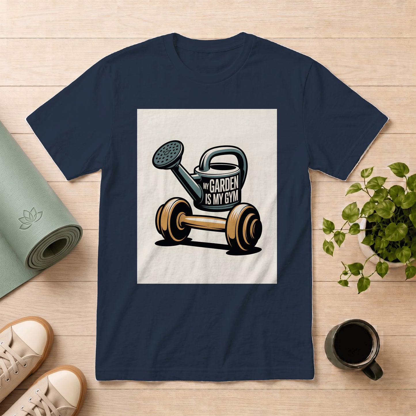 Garden Is My Gym T-Shirt — Gardening Workout Tee