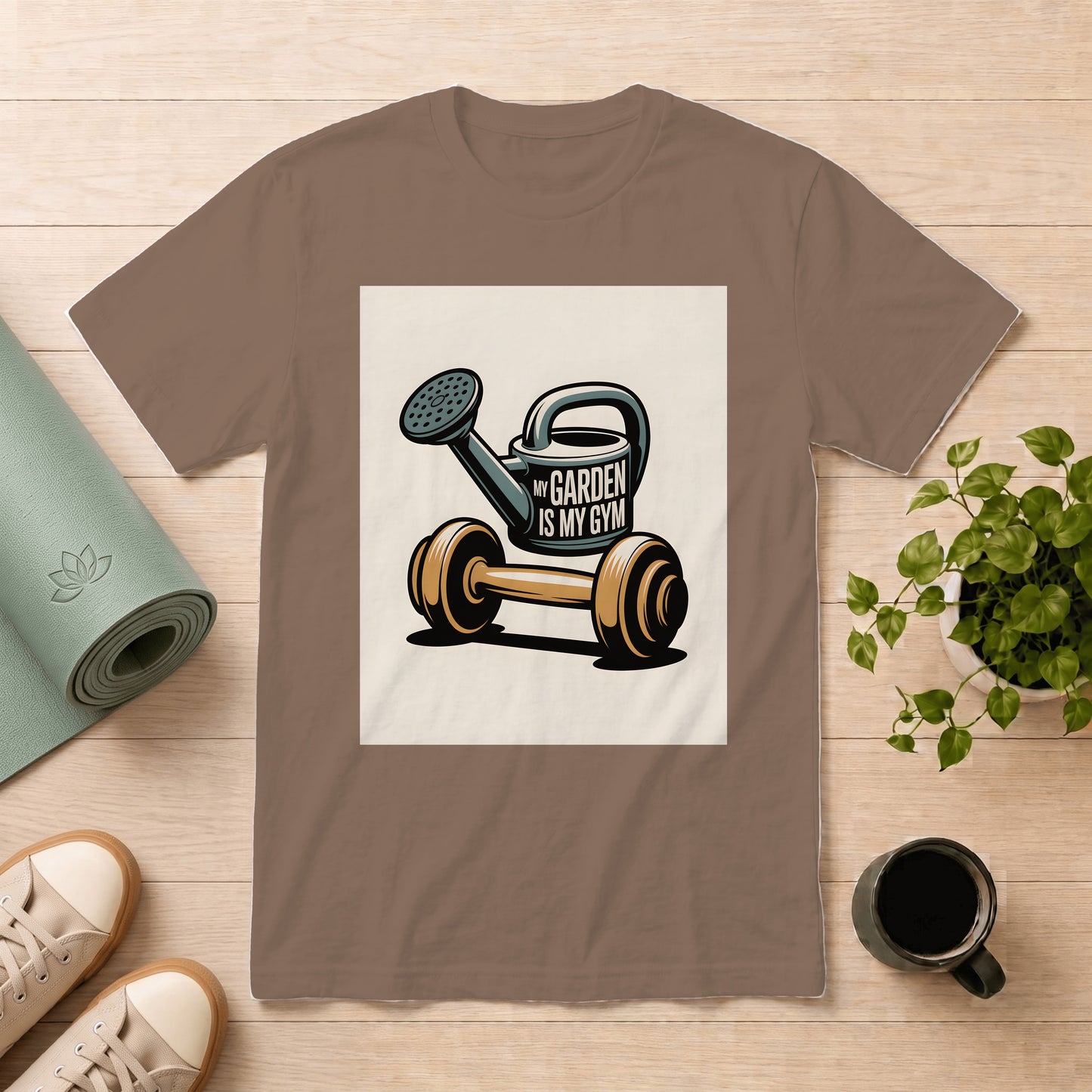 Garden Is My Gym T-Shirt — Gardening Workout Tee