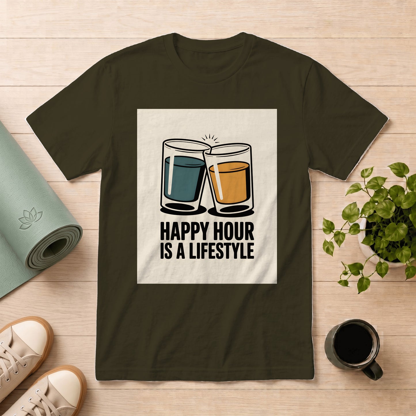 Happy Hour Is a Lifestyle T-Shirt