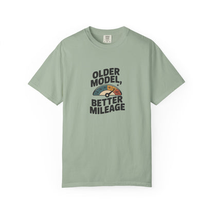 Older Model Better Mileage T-Shirt — Vintage Car Lover Tee
