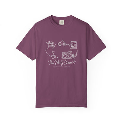 Daily Circuit Household Routine Line Art T-Shirt