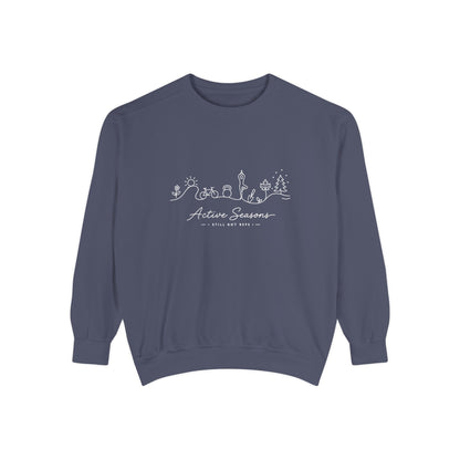 Garment Dyed Heritage T-Shirt | Active Seasons Graphic Tee | Active Lifestyle Top