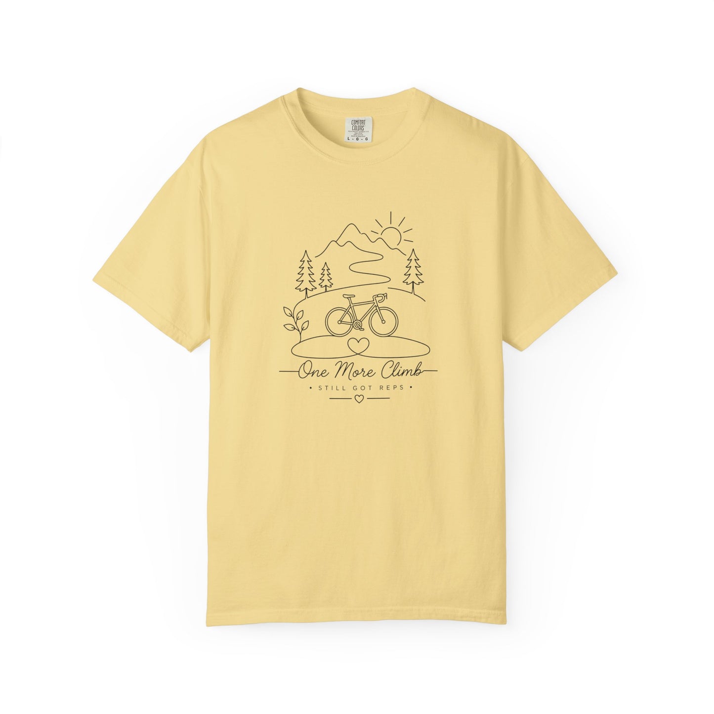Adventure Series, Bike Mountain Tee - "One More Climb" Adventure Cycling T-Shirt