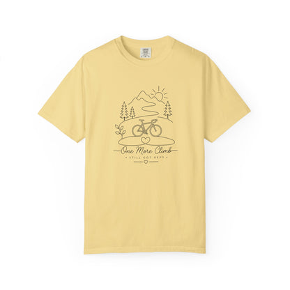 Adventure Series, Bike Mountain Tee - "One More Climb" Adventure Cycling T-Shirt