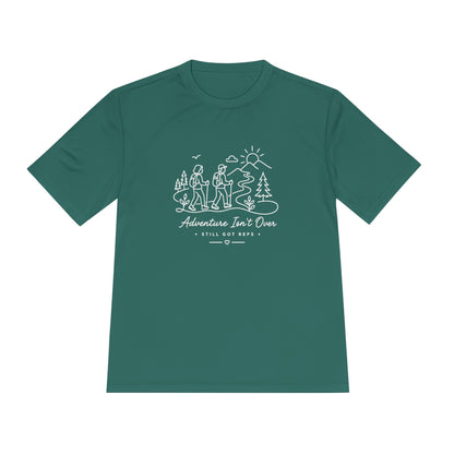 Couples Adventure Line Art Dry Fit T-Shirt
