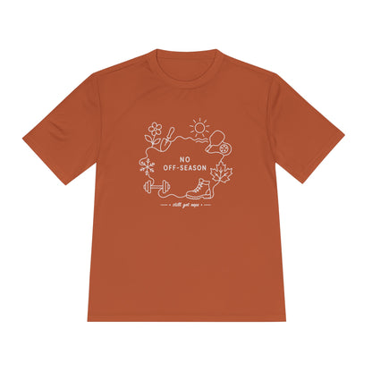 No Off Days Line Art Dry Fit T-Shirt