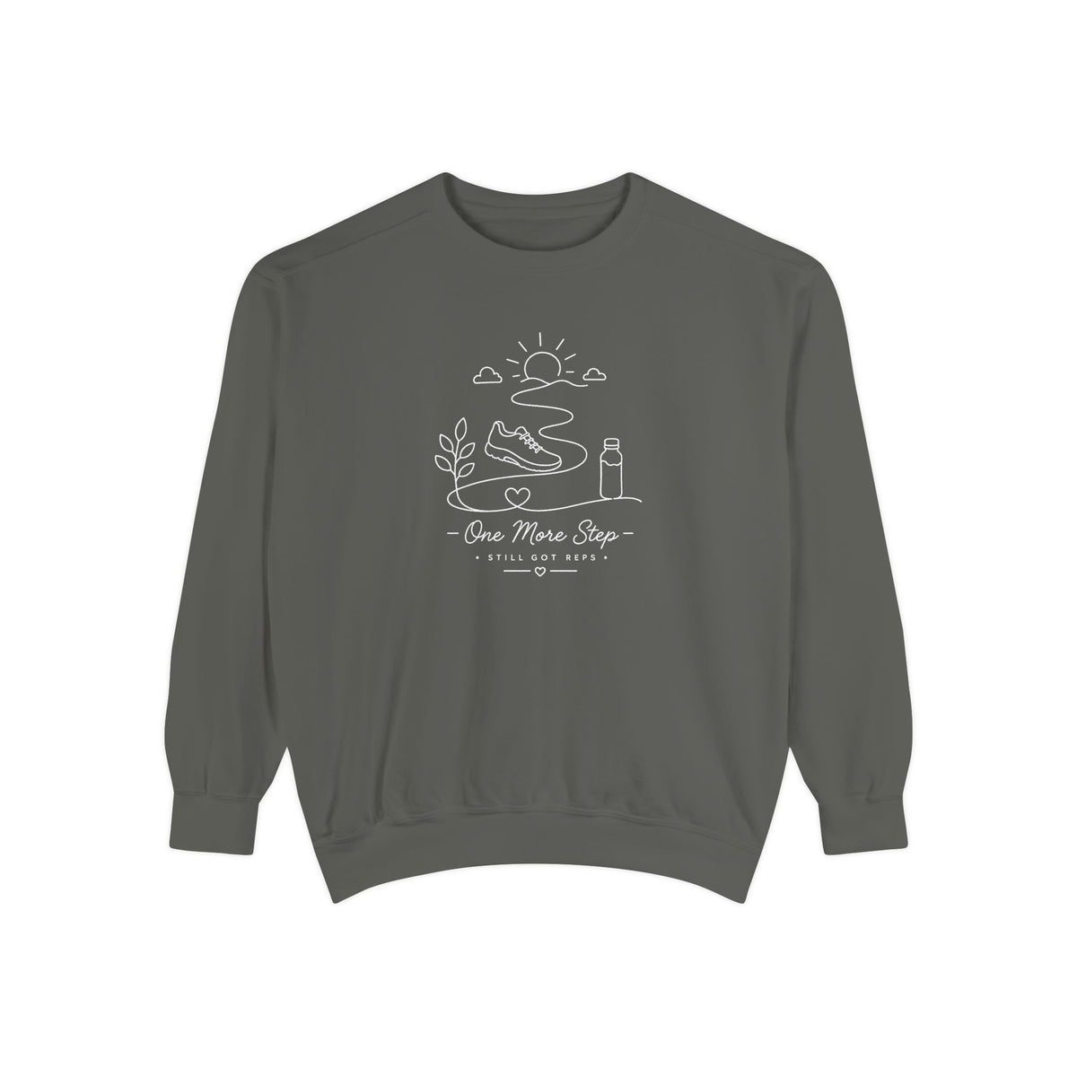 Athletic Longevity Pullover | One More Rep Graphic Sweatshirt | Active Aging Top