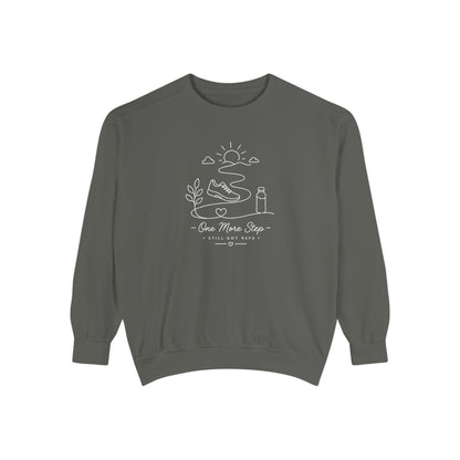 Athletic Longevity Pullover | One More Rep Graphic Sweatshirt | Active Aging Top