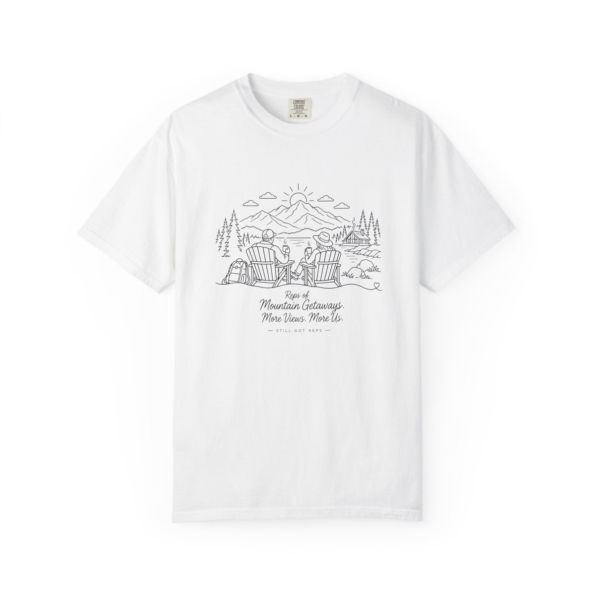Couple Mountains Getaway T-Shirt