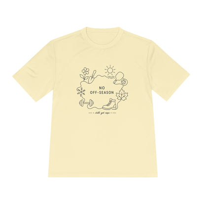No Off Days Line Art Dry Fit T-Shirt