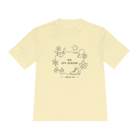 No Off Days Line Art Dry Fit T-Shirt