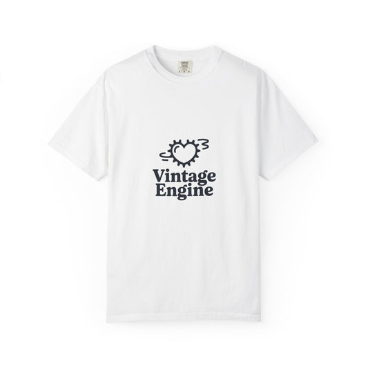 Vintage Engine Heart Logo T-Shirt
