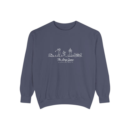 Athletic Longevity Pullover | The Long Game Graphic Sweatshirt | Active Aging Top