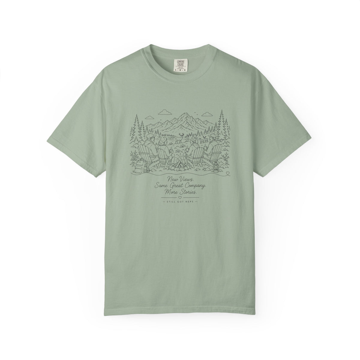 Couples Scenic Mountain Getaway T-Shirt