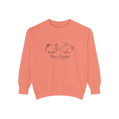 Garment Dyed Heritage Pullover | Active Seasons Graphic Sweatshirt | Active Lifestyle Top