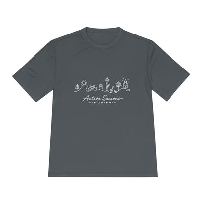 Active Seasons Line Art Dry Fit T-Shirt
