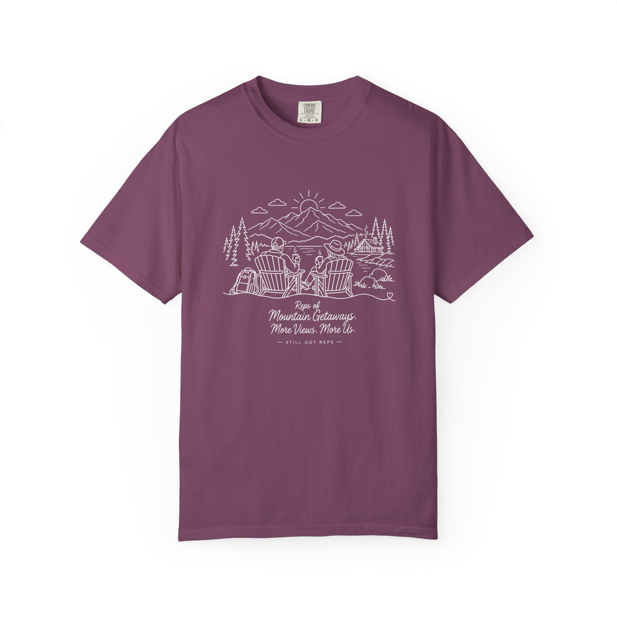 Couple Mountains Getaway T-Shirt
