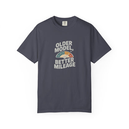 Older Model Better Mileage T-Shirt — Vintage Car Lover Tee