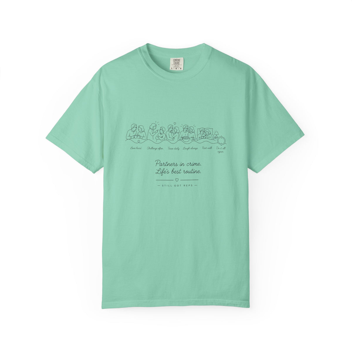 Couples Life Best Routine T-Shirt