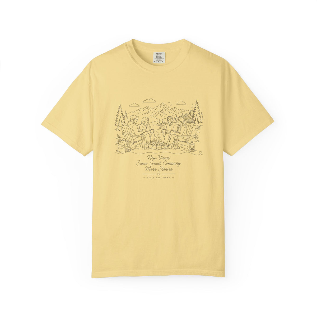 Couples Scenic Mountain Getaway T-Shirt