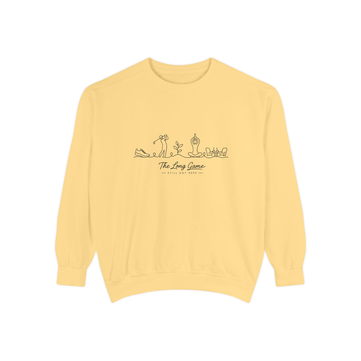Athletic Longevity Pullover | The Long Game Graphic Sweatshirt | Active Aging Top