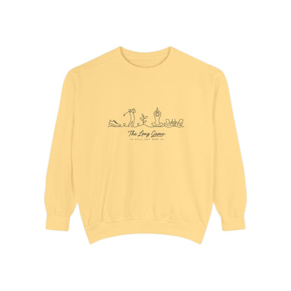 Athletic Longevity Pullover | The Long Game Graphic Sweatshirt | Active Aging Top