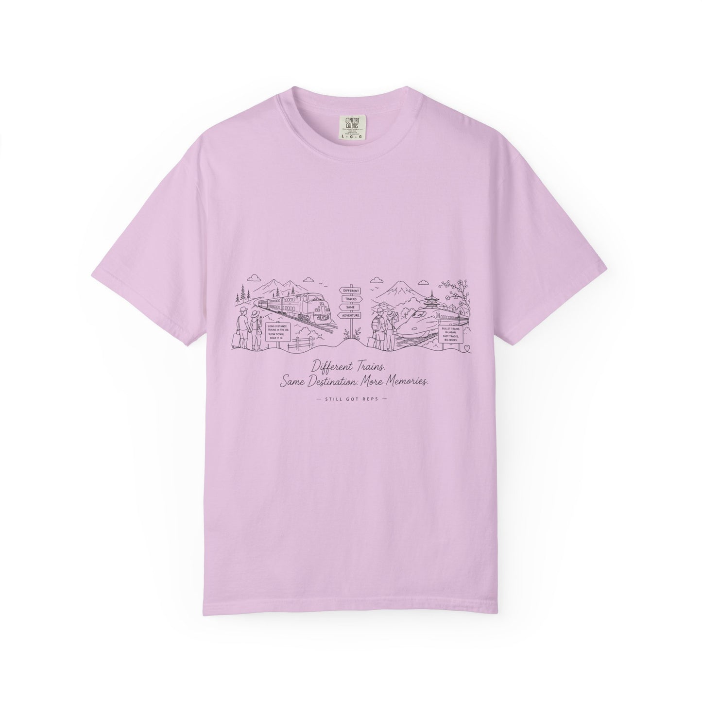 Sketch Map T-Shirt — Appalachian Trail Scenic Trailhead Tee