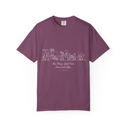New Places Good Faces Same Great Pace T-Shirt