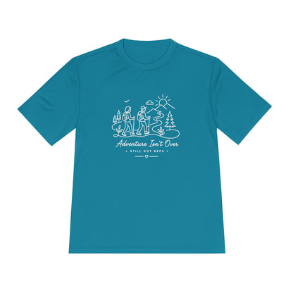 Couples Adventure Line Art Dry Fit T-Shirt
