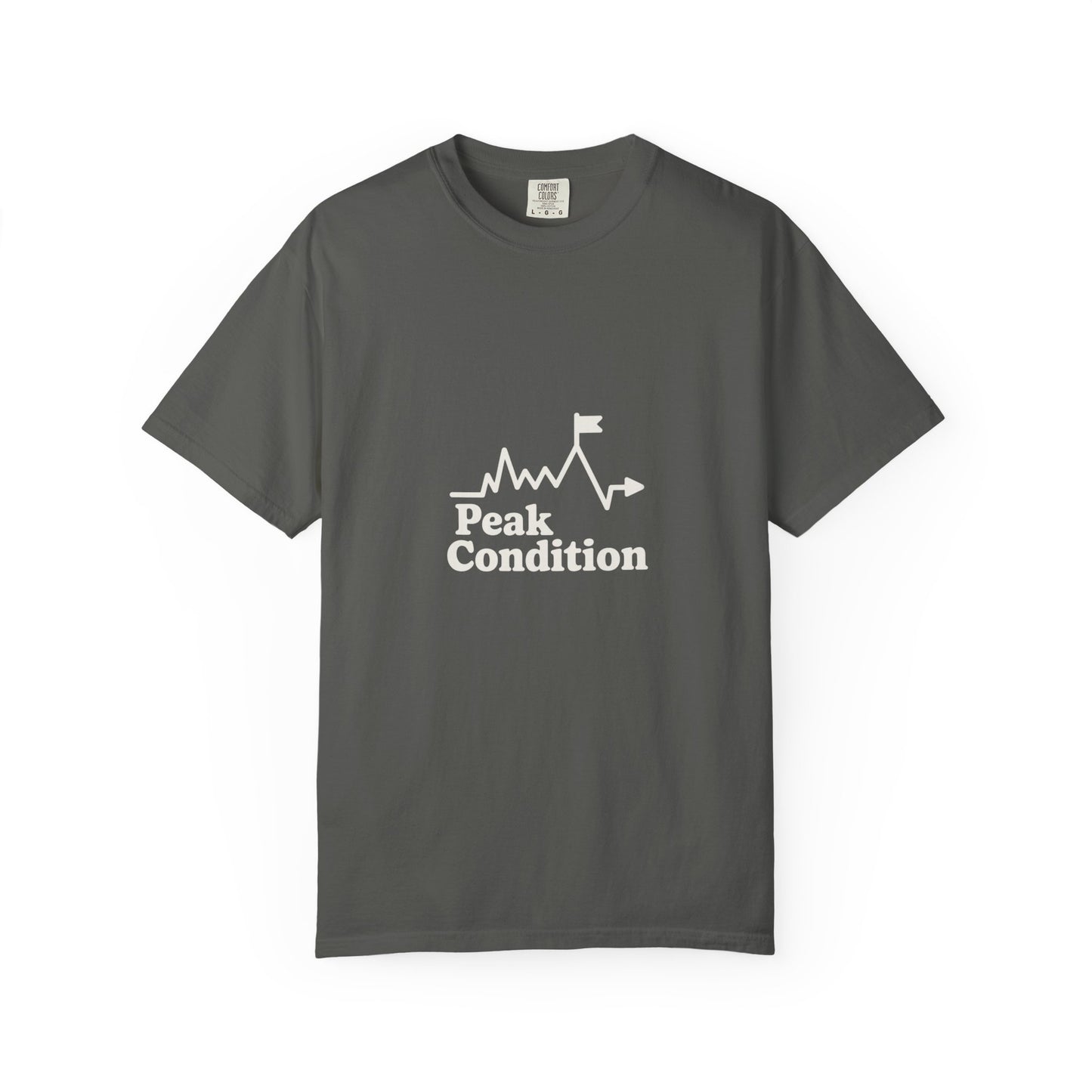 Peak Condition T-Shirt — Mountain Hiking Graphic Tee