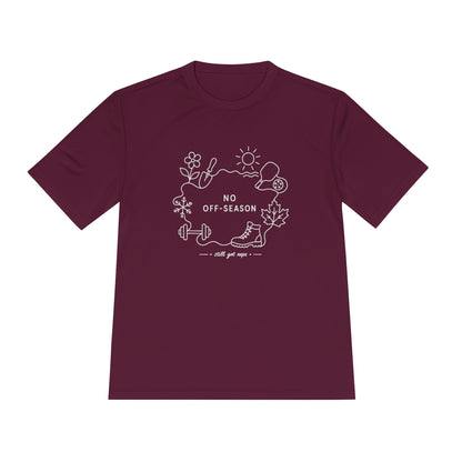 No Off Days Line Art Dry Fit T-Shirt