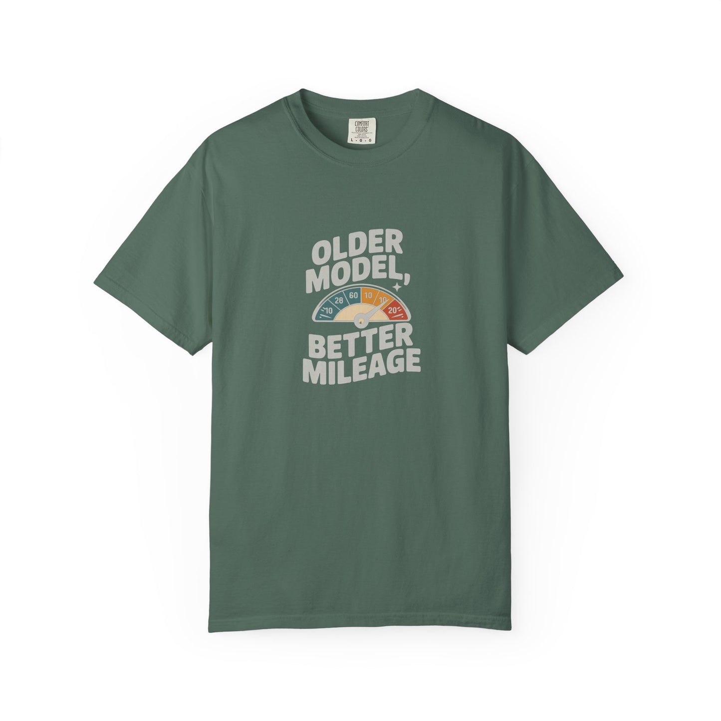 Older Model Better Mileage T-Shirt — Vintage Car Lover Tee