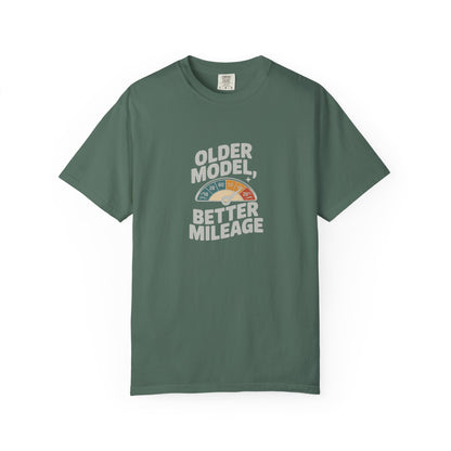 Older Model Better Mileage T-Shirt — Vintage Car Lover Tee