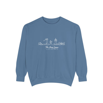 Athletic Longevity Pullover | The Long Game Graphic Sweatshirt | Active Aging Top