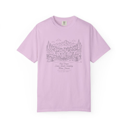 Couples Scenic Mountain Getaway T-Shirt