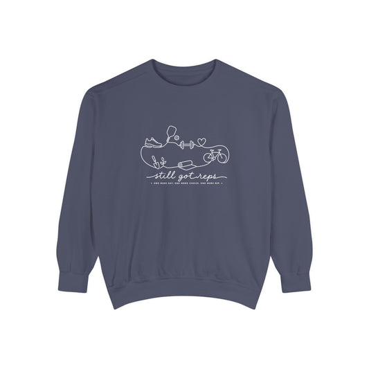Athletic Longevity Pullover | One More Day One More Choice One More Rep Graphic Sweatshirt | Active Aging Top