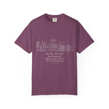 New Places New People Collecting Memories T Shirt