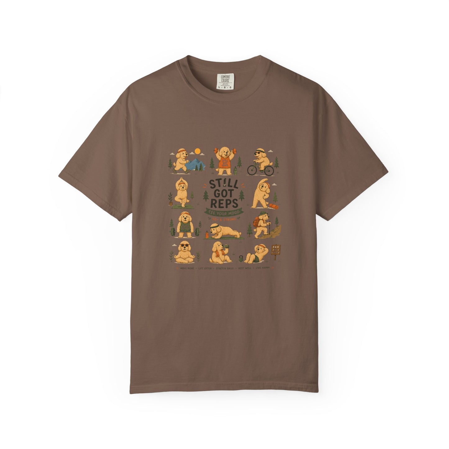 Still Got Reps Bear T-Shirt — Funny Workout Camping Graphic Tee