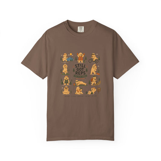 Still Got Reps Bear T-Shirt — Funny Workout Camping Graphic Tee